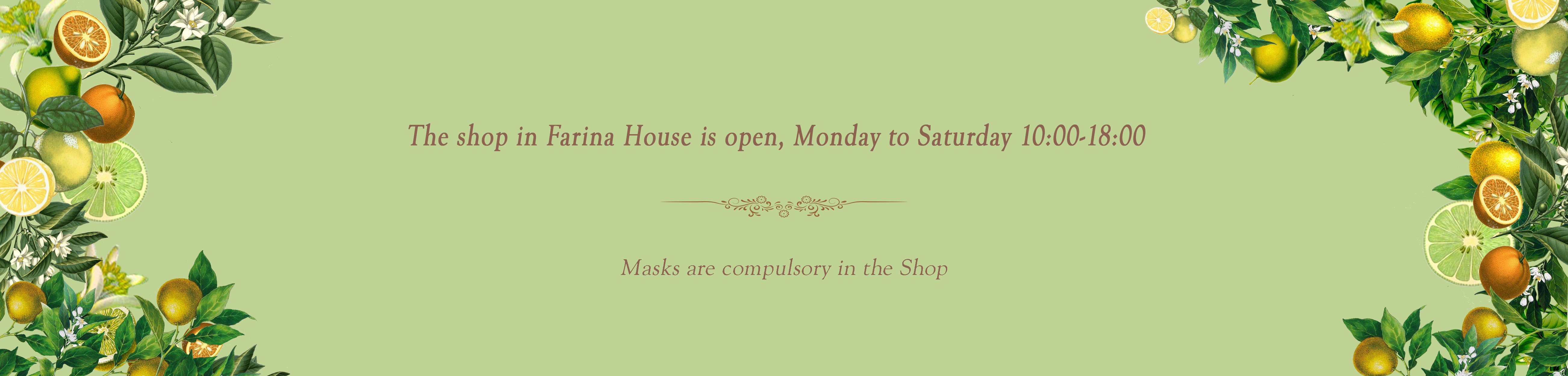 The shop in Farina House is open again